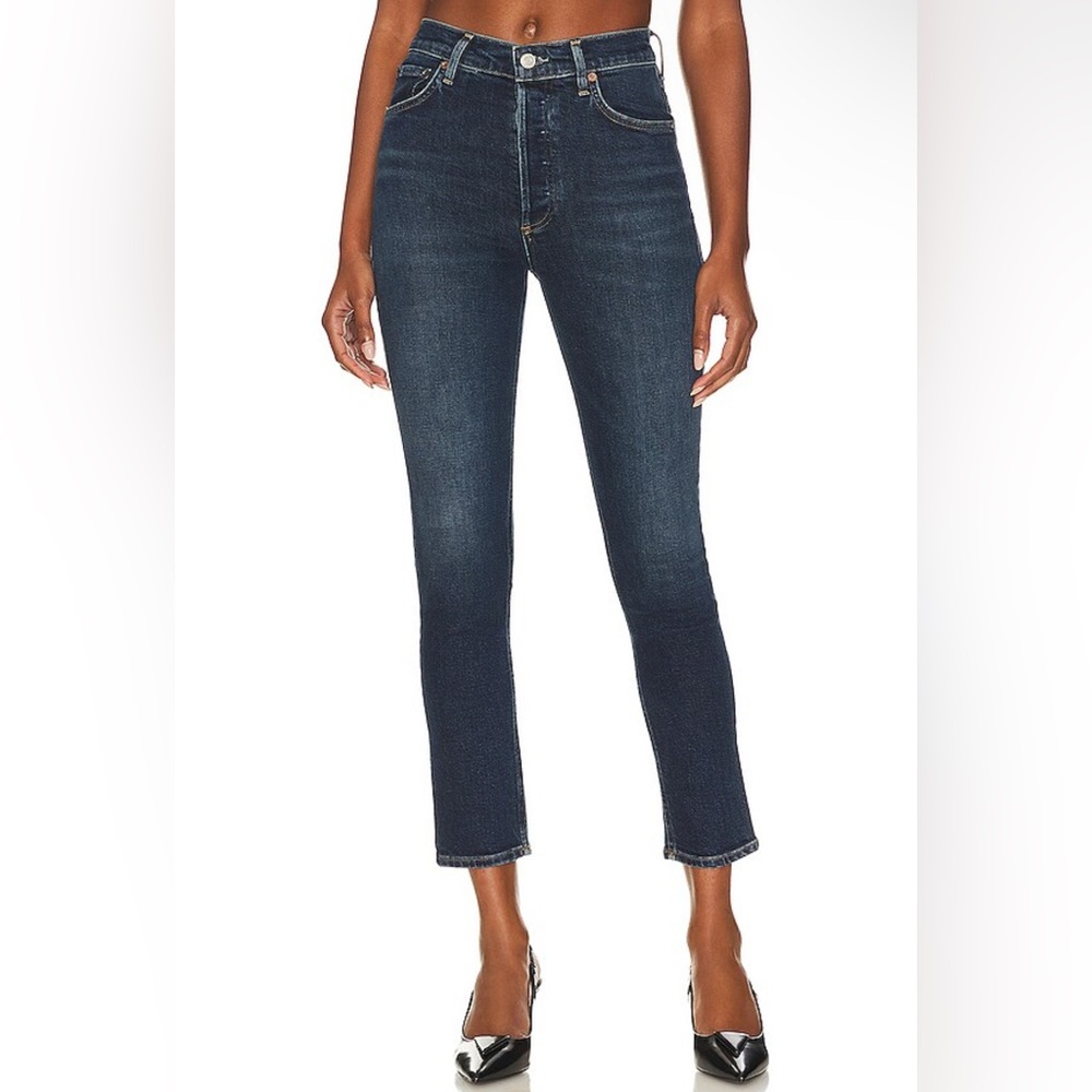 AGOLDE NICO HIGH RISE SLIM IN OVATION / Size: 24